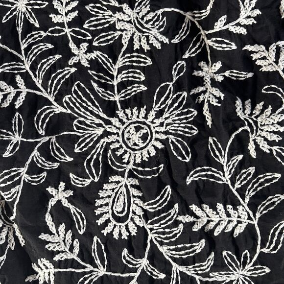 Anthropologie Rory Embroidered Boho Cottagecore Cottage Chic Top Large - Picture 2 of 8